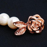 Maxbell 18K Gold Plated Carved Rose Flower Magnetic Clasp For Jewelry Making Scrapbooking DIY Charms Pack of 3PCS