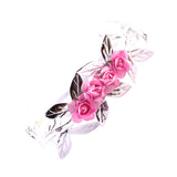 Maxbell Baby Flower Leaf Headband Girls Infant Hairband Hair Accessories Gold Silver