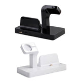 Maxbell Docking Charger Station Stand Cradle For iPhone 5c 5s 6 6s 7 Apple Watch
