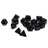 Maxbell Clear Transparent Prism Board Gaming Dice Towers Toy DIY with 15 Pieces Dice