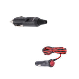 Maxbell Car Cigarette Lighter Power Supply Cord Connector + 12V Male Power Plug