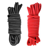 Maxbell 2 Pieces 4mm x 5 Meter Elastic Bungee Rope Shock Cord Tie Down Boat Trailer