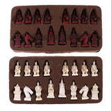 Maxbell Portable Wooden Chessboard Chess Board Game Collectibles Craft Gift for Friends Elder 10.05 x 12.99 x 1.81inch
