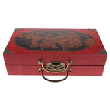 Maxbell Portable Wooden Chessboard Chess Board Game Collectibles Craft Gift for Friends Elder 10.05 x 12.99 x 1.81inch