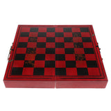 Maxbell Portable Wooden Chessboard Chess Board Game Collectibles Craft Gift for Friends Elder 10.05 x 12.99 x 1.81inch