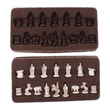 Maxbell Exquisite Wooden Chinese Chess XiangQi Portable Chessboard Set Handicraft Collection Gift 12.99 x 13.97inch