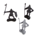 Maxbell 2 Set Medieval Ancient Military Simulation Soldiers Toy for Dioramas Layout