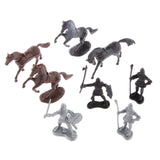 Maxbell 2 Set Medieval Ancient Military Simulation Soldiers Toy for Dioramas Layout