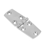 Maxbell 2 Pieces / Set 4'' x 1.5'' Stainless Steel 316 Casting Door Strap Hinge for Marine Boat Yacht RVs