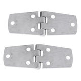 Maxbell 2 Pieces / Set 4'' x 1.5'' Stainless Steel 316 Casting Door Strap Hinge for Marine Boat Yacht RVs