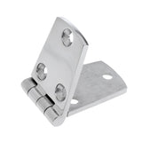 Maxbell 2 Pieces / Set 4'' x 1.5'' Stainless Steel 316 Casting Door Strap Hinge for Marine Boat Yacht RVs