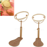 Maxbell 2 Pieces/Set Diameter 22cm 24cm Beech Wood Wooden Embroidery Hoop Wood Frame Cross Stitch Rack Stand Adjustable 31-42cm and 35-46cm