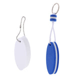 Maxbell 2 Pieces Yachting Boating Floating Key Chain Key Ring - Surfboard Shape