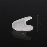 Maxbell 2 Pairs Silicone gel Toe Separator Bunion Shield Protector Pain Relief L