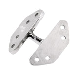 Maxbell 316 Stainless Steel Boat Anti-Rattle Latch + Hatch Hinge with Removable Pin