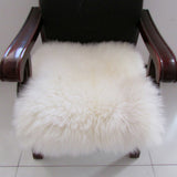 Maxbell 2-Piece Artificial Fluffy Area Rugs Floor Carpet Cushion Home White