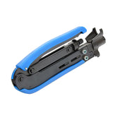 Maxbell RG69/6/11/7 Rotary Coaxial Cable Wire Cutter Stripper with F-Type Crimper