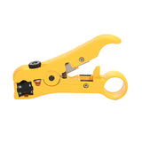 Maxbell RG69/6/11/7 Rotary Coaxial Cable Wire Cutter Stripper with F-Type Crimper