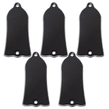 Maxbell Pack of 5 Plastic Bell-shaped Guitar Replacement 3ply Truss Rod Cover for Gibson Parts