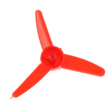 Maxbell 5 Pieces 30mm Leaf 2mm Hole 3 Leaf Propeller Triblade Props for 1801 RC Model Motors