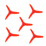 Maxbell 5 Pieces 30mm Leaf 2mm Hole 3 Leaf Propeller Triblade Props for 1801 RC Model Motors