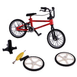 Maxbell 1/24 DIY Simulation Model Bike Bicycle Toys for Train Railway Park Streetscape Layout