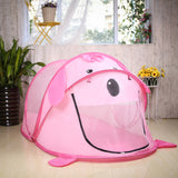 Maxbell Portable Cute Pink Dog Kids Childrens Indoor Outdoor Pop Up Play Tent Toy