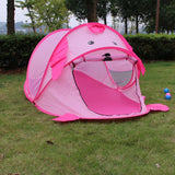 Maxbell Portable Cute Pink Dog Kids Childrens Indoor Outdoor Pop Up Play Tent Toy