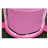 Maxbell Portable Cute Pink Dog Kids Childrens Indoor Outdoor Pop Up Play Tent Toy