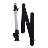 Maxbell For Gopro 360° Rotation Table Top Monopod Stand Tripod Bracket Metal + 96 Beads LED Diving Light 40m Depth