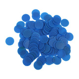 Maxbell 200PCS Opaque Plastic Board Game Counters Numeracy Teaching Red Blue