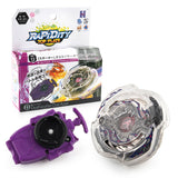 Maxbell 2 Pieces Metal Fusion Rapidity Unicorn Ring Defense B-22 + B-12 Beyblade Toy