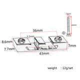 Maxbell Roller String Retainer Trees Guide for 3 String Bass Guitar Box Guitar Parts