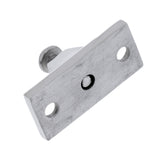 Maxbell 4 Pieces Heavy Duty Side Mount Deck Hinge Boat Bimini Top Fitting / Hardware 2" x 7/8" Marine 316 Stainless Steel