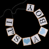 Maxbell Its A Boy Banner Large Pacifier Necklaces Game Prizes Favors Baby Shower