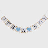 Maxbell Its A Boy Banner Large Pacifier Necklaces Game Prizes Favors Baby Shower