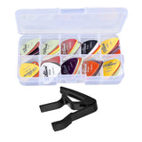 Maxbell Zinc Alloy Guitar Capo & Picks for Acoustic Electric Classic Guitar Parts