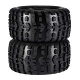 Maxbell 1/10 RC Rock Crawler Car Monster Truck Tyres High Speed for HPI Savage MT ZD Racing Replacement, 2pcs