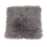 Maxbell 2-Piece Artificial Fluffy Area Rugs Floor Carpet Cushion Home Gray