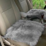 Maxbell 2-Piece Artificial Fluffy Area Rugs Floor Carpet Cushion Home Gray