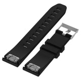 Maxbell USB Charging Data Sync Cable + Silicone Wrist Band for Garmin Fenix 5 Black