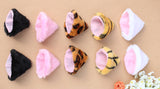 Maxbell Cute Tiger Print Womens Girls Kids Hair Decor Hair Styling Clips Gothic Fancy Cosplay Headwear Cat Ear Style Hair Clip Pack of 2PCS