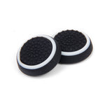 Maxbell 3Pair Joystick Caps +Soft Silicone Skin Gel Cover Case for PS4 Controller