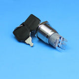 Maxbell 19mm Self-locking Stainless Steel Stop Emergency Switch Push Button Switch