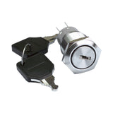 Maxbell 19mm Self-locking Stainless Steel Stop Emergency Switch Push Button Switch