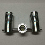 Maxbell 2 Pieces LED Cylindrical Aluminum Creative Decorative Wall Fixture Light