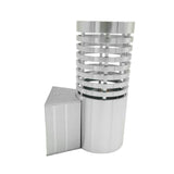 Maxbell 2 Pieces LED Cylindrical Aluminum Creative Decorative Wall Fixture Light