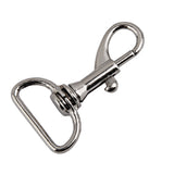 Maxbell 20 Pieces Swivel Trigger Snap Hooks Silver 40x23mm