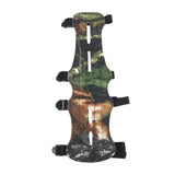 Maxbell Archery Arm Guard 4 Straps Camouflage & Finger Saver Protector