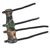 Maxbell Archery Arm Guard 4 Straps Camouflage & Finger Saver Protector